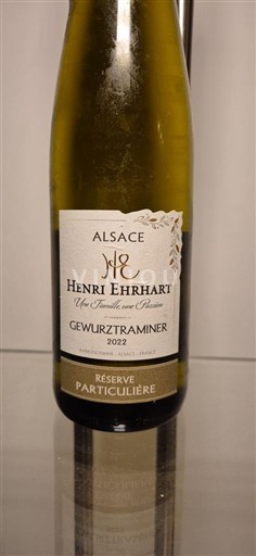 Алзас Аласас Henri Ehrhart Réserve Particulière 2022