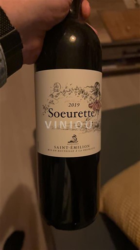 Бордо Сен-Емільйон Soeurette 2019