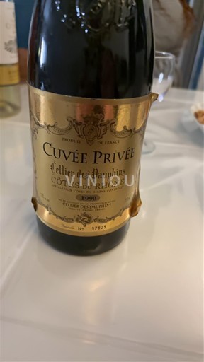 Рона долина Кот дю Рон Cellier des Dauphins Privée 1990