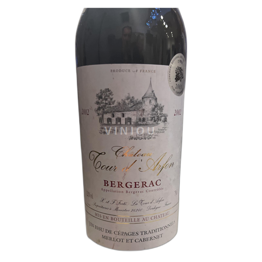 Sydväst Bergerac Château Tour d'Aspet 2002