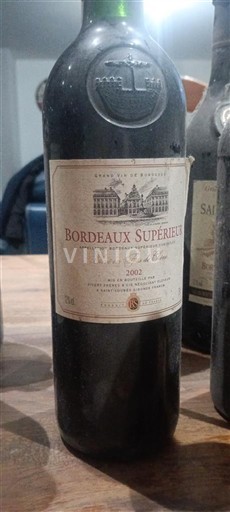 Burdeos Bordeaux superior Pivert freres& cie 2002