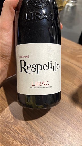 Vinhos Rouge sec Domaine Respelido 2022 França Vale do Ródano Lirac AOC