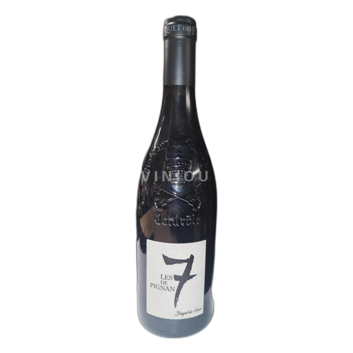 Valle del Ródano Châteauneuf-du-Pape. Bosquet des Papes Les 7 de Pignan 2020
