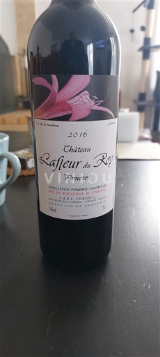 Vin Rouge sec Château Lafleur du Roy 2016 France Bordeaux Pomerol AOC