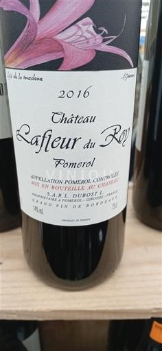 Bordeaux Pomerol Château Lafleur du Roy 2016