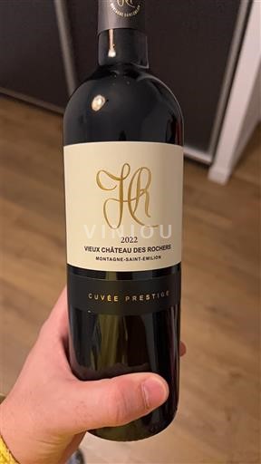Bordo Montanja Sen Emilion Château Vieux Château des Rochers Prestige 2022