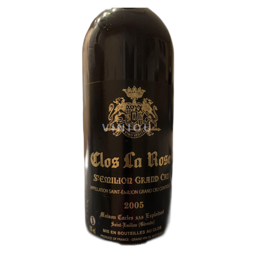 Bordeaux Saint-Émilion Grand Cru Clos La Rose 2005