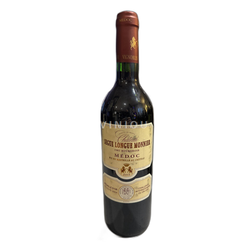 Bordéus Médoc Château Segue Longue Monnier 2004