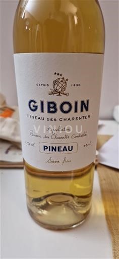 Poitou-Šarant Pineau des Charentes Giboin Non Millésimé