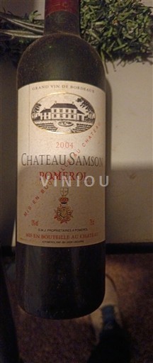 Bordo Pomerol Château Samson 2004