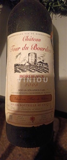 Bordeaux Château Tour du Bourdieu 2008