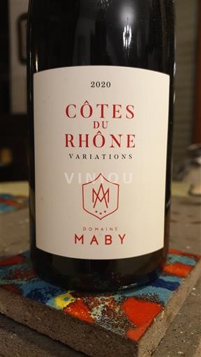 Рона долина Кот дю Рон Domaine Maby Variations 2020