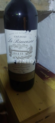 Bordoja Bordeaux Supérieur Château Le Rimensac 2014