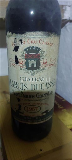 Bordoja Saint-Émilion Grand Cru Château Larcis Ducasse 1987
