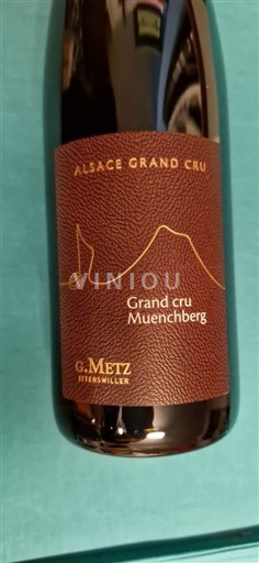 Алзас Nespecificirano Grand Cru G. Metz Muenchberg Non Millésimé