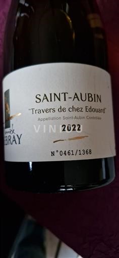 Burgund Saint-Aubin Domaine Patrick Miolane et Fils Travers de chez Edouard 2022
