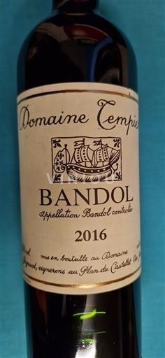 Провинс Bandol Tempier 2016