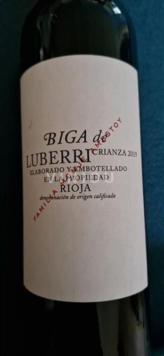 La Rioja Rioja Luberri Biga 2019