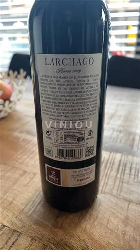 La Rioja Rioja Larchago Reserva 2009