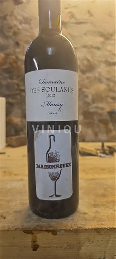 Rusijon Маури Domaine Soulanes Maubonrouge Non Millésimé