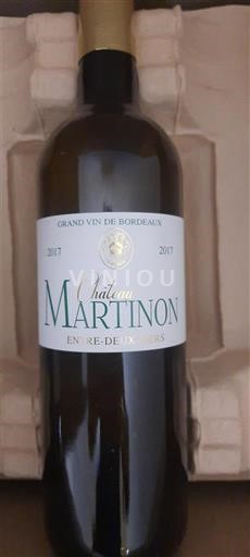 Viner Blanc sec Château Martinon 2017 Frankrike Bordeaux Entre-deux-mers AOC