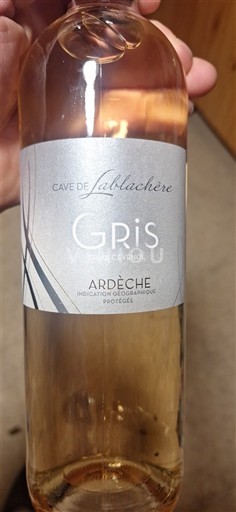 Alpi i Rodoska oblast Ardeš Cave de Lablachère Gris Vitis Cévenol Non Millésimé
