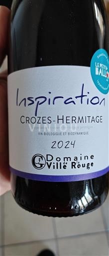 Рона долина Кроз-Ермитаж Domaine Ville Rouge Inspiration 2024