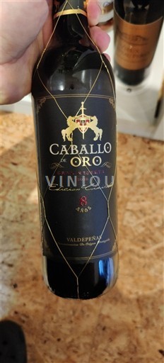 Kastilja-Mança Valdepenas Caballo de Oro Edicion Limitada 2016