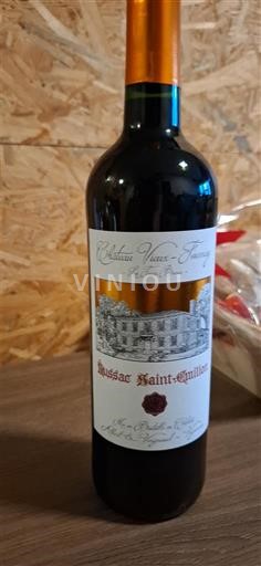 Bordeaux Lussac-saint-émilion Château Vieux Touron Icke årgångsbetecknad