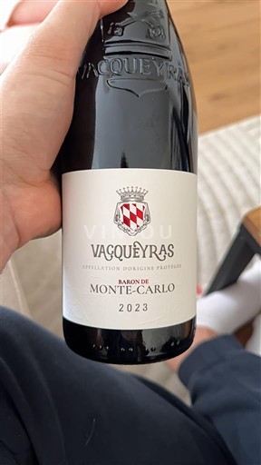 Rhônevallei Vacqueyras Baron de Monte-Carlo 2023