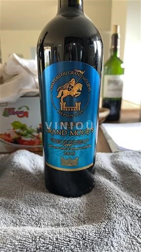 Bordoja Cotes-de-Bordeaux Château Grand Mouëys 2016