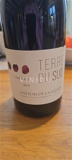 Languedok Faugères Château La Liquière Terre du Sud 2024