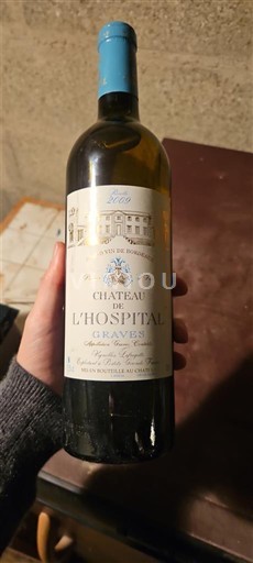 Bordoja Graves Château L'Hospital 2020