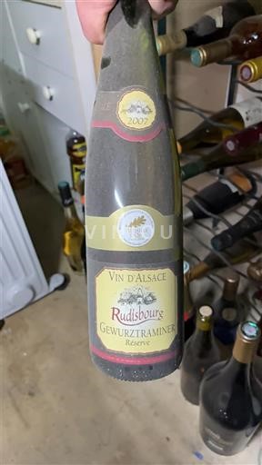 Алзас Аласас Rudisbourg Réserve 2007