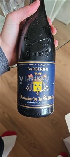 Рона долина Шатонеф-дю-Пап Domaine La Solitude Barberini 2018