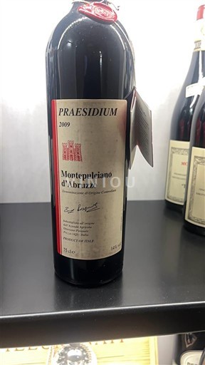 Abruco Монтепулчано д'Абруцо Praesidium 2009