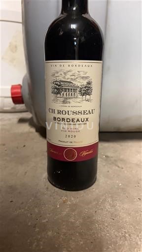 Bordoja Bordo Château Rousseau 2020