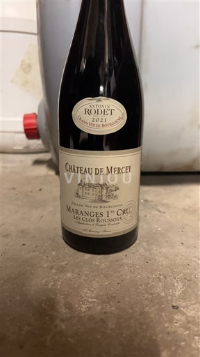Burgund Maranges Premier Cru Château Mercey Les Clos Roussots 2021