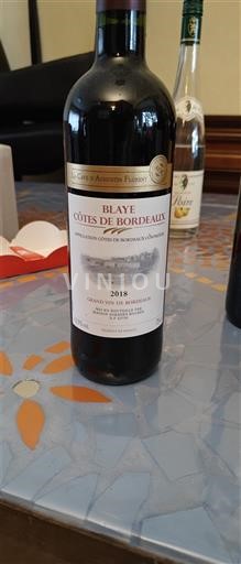 Bordeaux Blaye-Côtes-de-Bordeaux Le Clos d'Augustin Floridor 2018