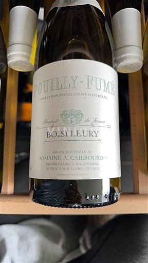 Dolina Loare Пуји-фиме Domaine A. Cailbourdin Boisfleury 2015