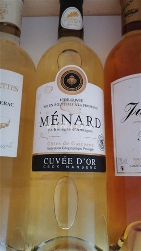 Jugperëndim Bregdeti i Gasconisë Ménard d'Or Gros Manseng 2021