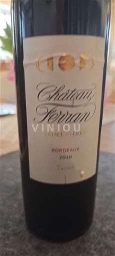 Bordoja Bordo Château Ferran Saint Pierre 2010