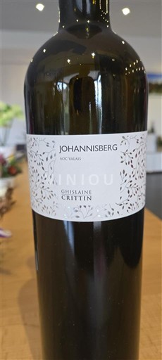 Valais Valais DOC Cave Du Vieux Pressoir Ghislaine Crittin Valais Johannisberg 2021