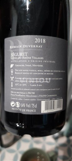 Rhônedalen Ikke spesifisert Romain Duvernay 2018