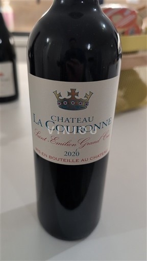 Bordo Сент-Емилион Гранд Кру Grand Cru Château La Couronne 2020