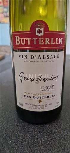 Алзас Аласас Jean Butterlin Gewurztraminer 2023