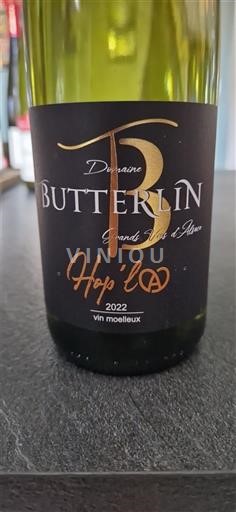 Алзас Аласас Domaine Butterlin Hop'la 2022