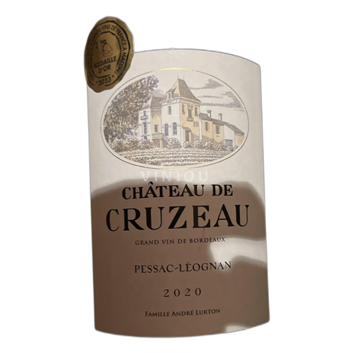 Bordeaux Pessac-Léognan Château de Cruzeau 2020