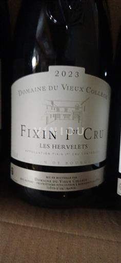 Burgund Ikke spesifisert Premier Cru Domaine Vieux Collège Les Hervelets 2023