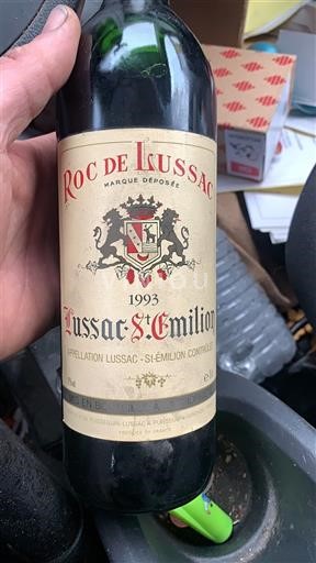 Bordeaux Lussac-saint-émilion Roc de Lussac 1993